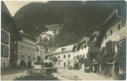 hallstatt, marktplatz hallstatt, marktplatz