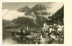 hallstatt, ortsansicht