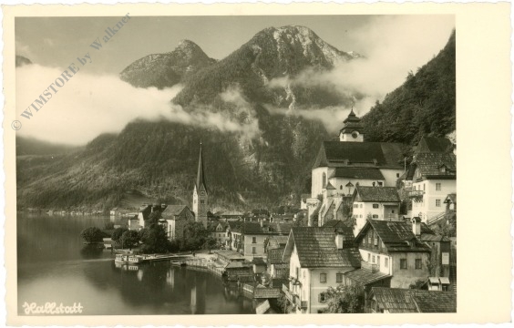 hallstatt, ortsansicht