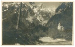 hinterstoder, dietlkapelle mit hochkasten