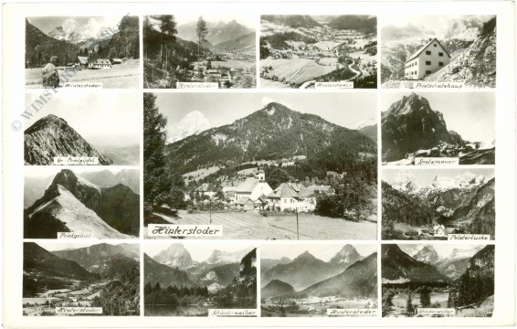 hinterstoder, multiansicht