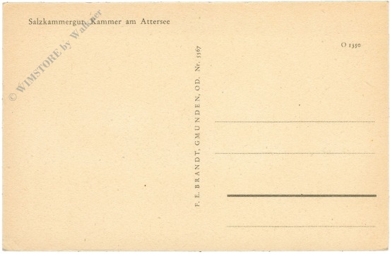 kammer am attersee, ansicht