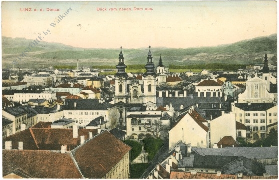 linz, blick vom neuen dom aus linz, blick vom neuen dom aus