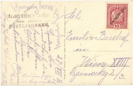 linz, pöstlingberg mit löbl's gasthof