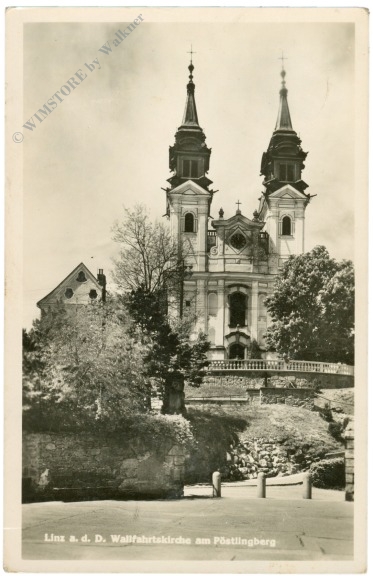 linz, wallfahrtskirche am pöstlingberg