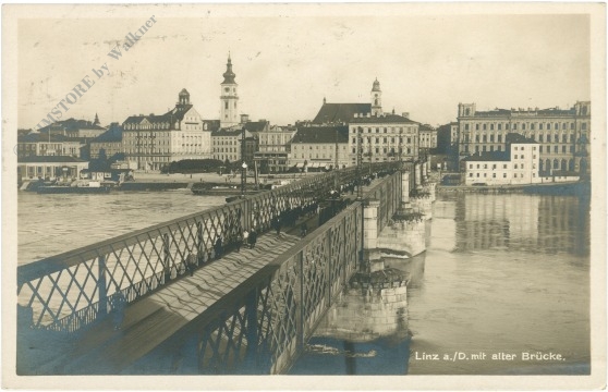 Linz, mit alter Brücke