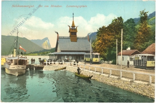 mondsee, landungsplatz