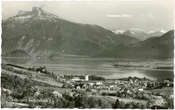 mondsee, mit schafberg