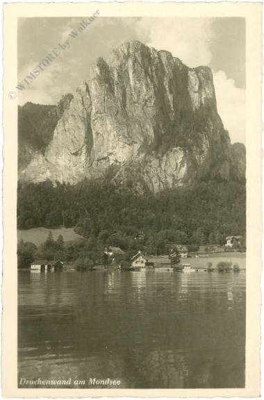 mondsee, drachenwand