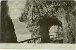 mondsee, kienbergwand tunnel