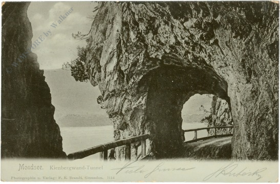 mondsee, kienbergwand tunnel