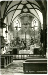 st. agatha, tropfsteinaltar