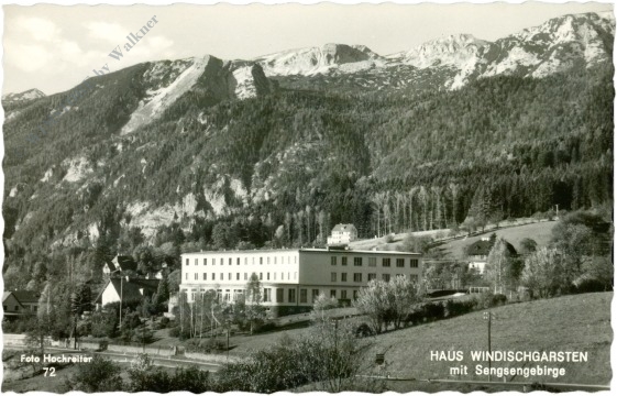 windischgarsten, haus windischgarsten mit sengsengebirge