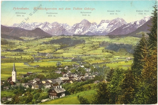 windischgarsten, mit dem todten gebirge
