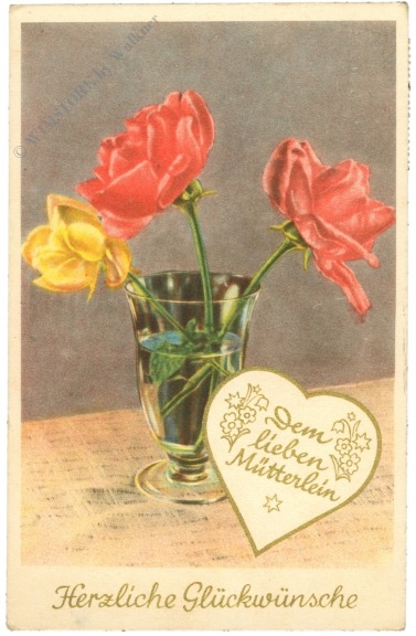 muttertag: blumenvase