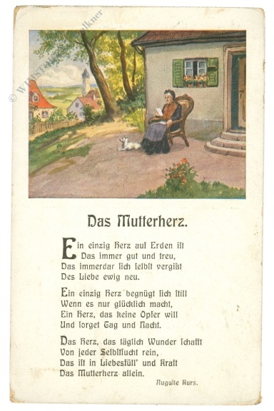 muttertag: das mutterherz (gedicht)