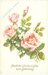 geburtstag: rosenstrauß