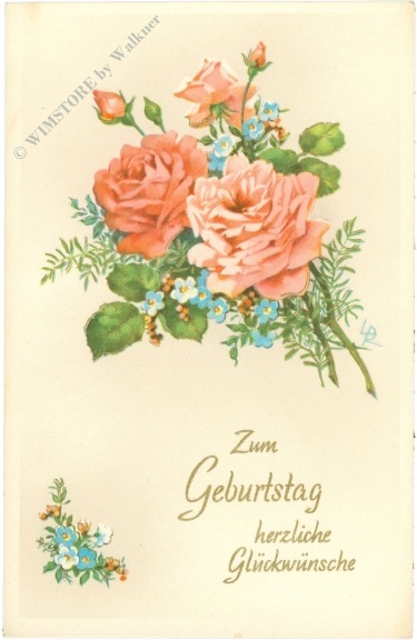 geburtstag: blumenstrauß
