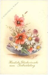 geburtstag: wildblumen