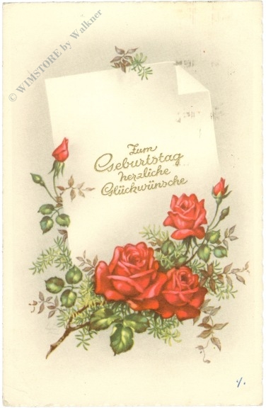 geburtstag: bogen papier mit rosen geburtstag: bogen papier mit rosen