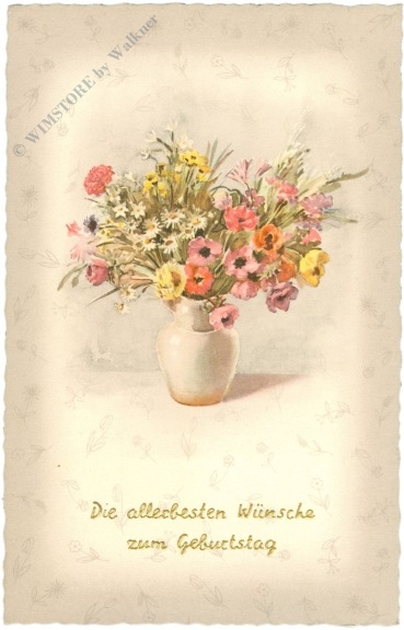 geburtstag: blumenvase geburtstag: blumenvase