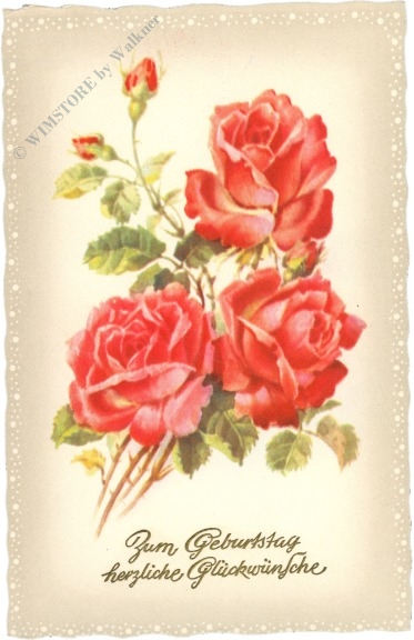 geburtstag: rote rosen