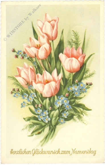 namenstag: tulpenstrauß