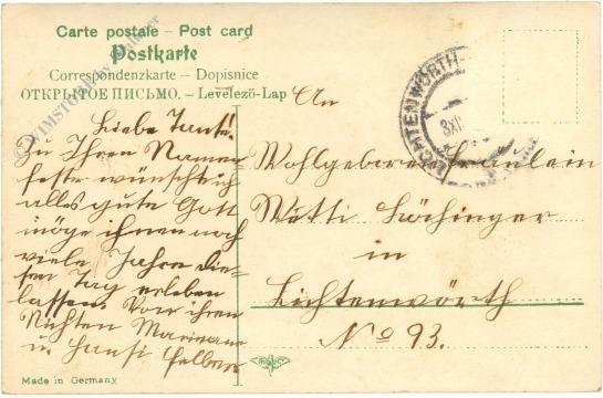 namenstag: veilchen und maiglöckchen