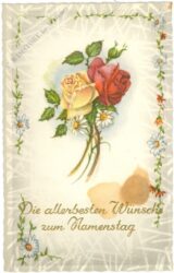 namenstag: blumenstrauß