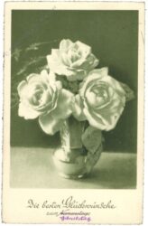namenstag: rosen in vase