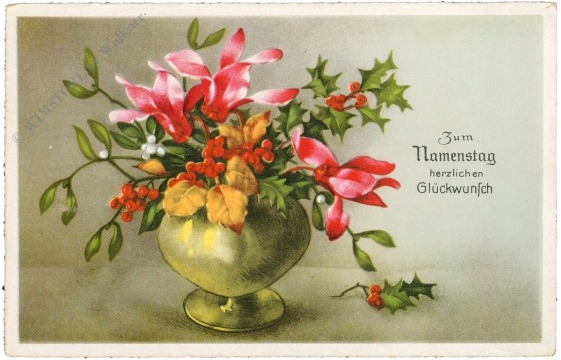 namenstag: blumenvase