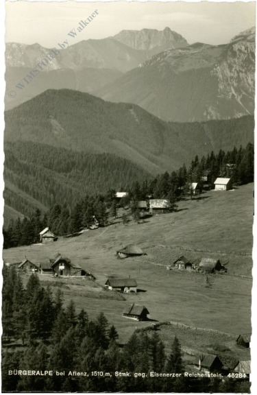 aflenz, bürgeralpe gegen eisenerzer reichenstein