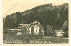 aflenz, ferienheim der wr. kaufmannschaft, dörflach