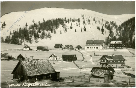 aflenz, bürgeralm
