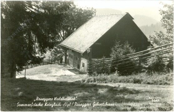 alpl, rosegger's geburtshaus alpl, rosegger's geburtshaus