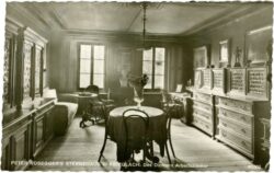 krieglach, rosegger's sterbehaus, des dichters arbeitszimmer