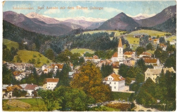 bad aussee, mit dem todten gebirge