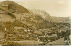 donnersbach, blick gegen grimming