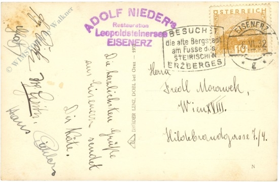 eisenerz, leopoldsteiner see mit pfaffenstein