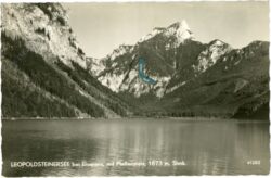 eisenerz, leopoldsteiner see mit pfaffenstein