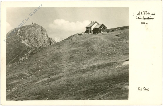 eisenerz, hütte am reichenstein