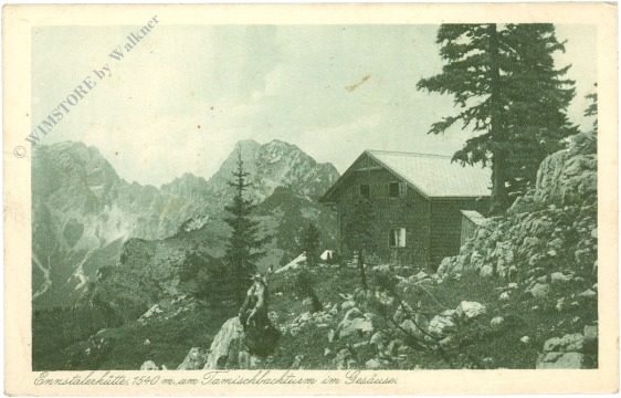 gesäuse, ennstalerhütte am tamischbachturm