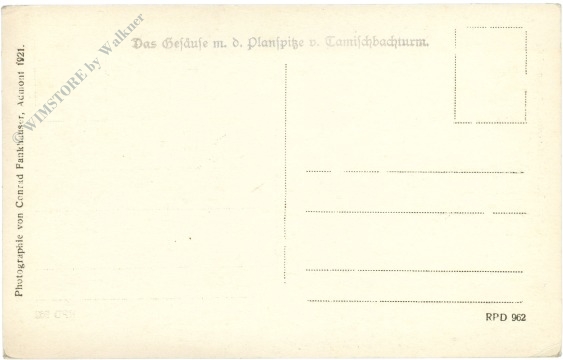 gesäuse, m.d. planspitze v. tamischbachturm