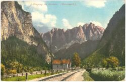 gesäuse, eingang ins gesäuse