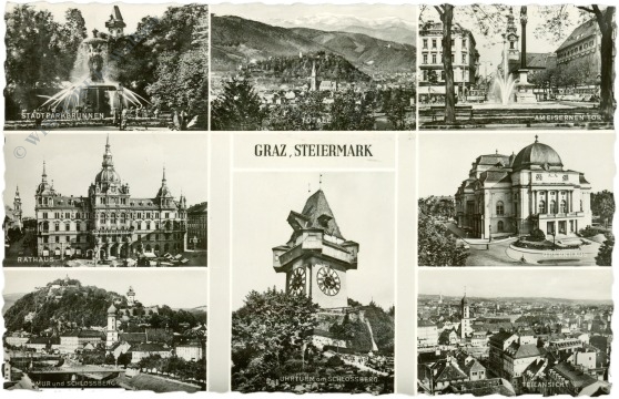 graz, multiansicht