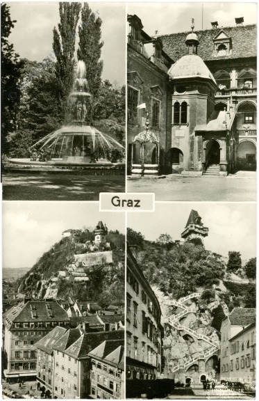 graz, multiansicht