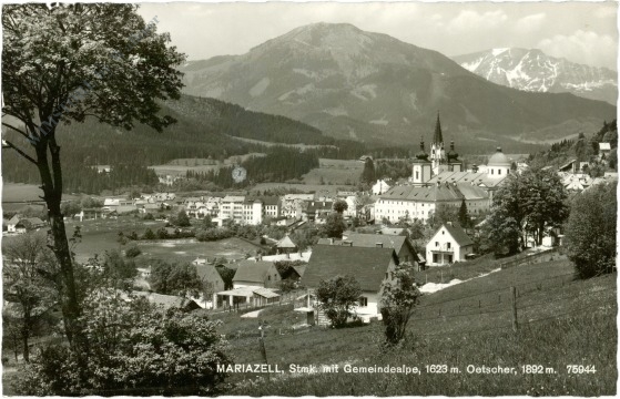 mariazell, mit gemeindealpe m. Ötscher mariazell, mit gemeindealpe m. Ötscher