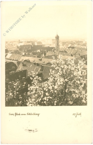 graz, blick zum schlossberg