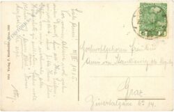 graz, kaiser franz josef kai mit schlossberg