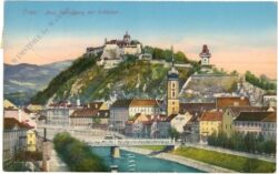 graz, mur, schlossberg mit schöckel